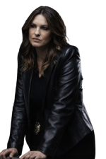 Mariska Hargitay Law and Order SVU Leather Coat - Image 3
